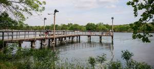 INKS LAKE PIER 7871