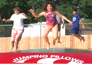 jumping pillow