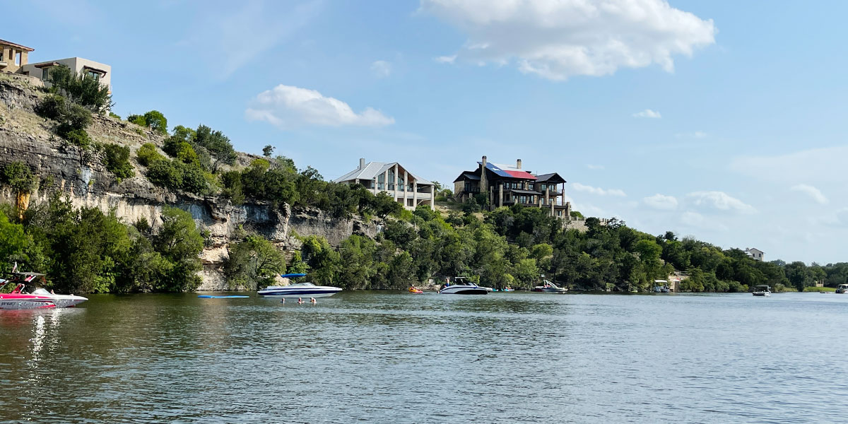 Where in texas can you live on water texas outside