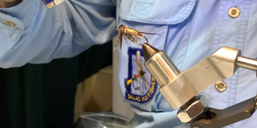 Fly tying presentation