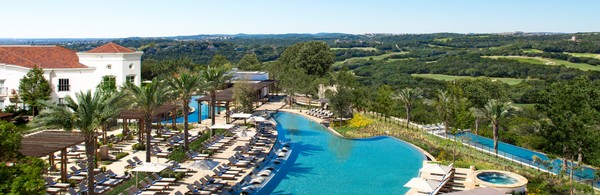 Pool complex at La Cantera Resort & Spa