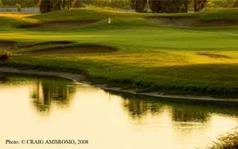 The fourth hole at Tierra Santa