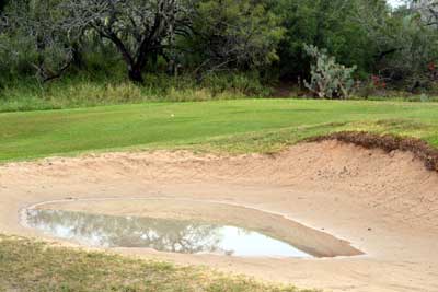 golf course bunker