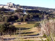 #10 from the elevated tee box at Cedar Creek