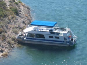 Houseboating on Lake Amistad