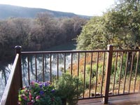 View from a cabin deck
