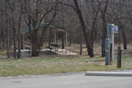 Horse campsite at Hamm Creek