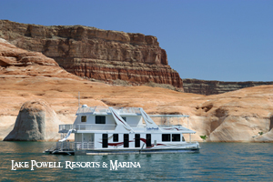 Houseboat on Lake Powell