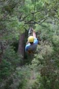 Zip line at Cypress Valley