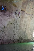 Kids enjoying Lake Powell 