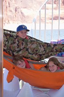 Kids enjoying Lake Powell 