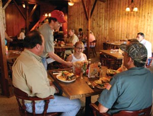 Dining in Ozona