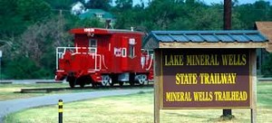Lake Mineral Wells State Park bike trailway