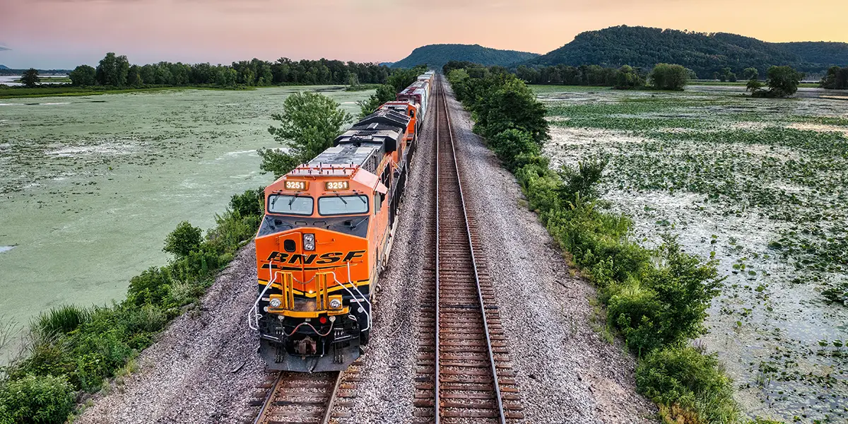 BNSF railroad in Gunter TX