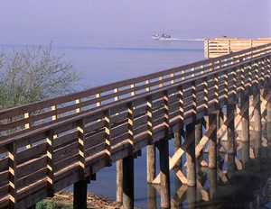 Lake Casa Blanca fishing  pier