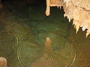 Lake in the caverns
