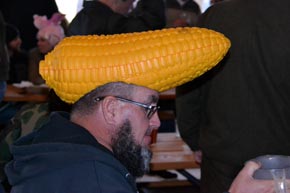 Corn hat at Wurstfest