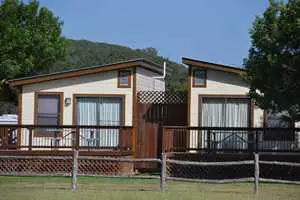 Cabins for fishing at Rio Guadalupe Resort