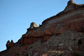 Unusal rock  formations in New Mexico