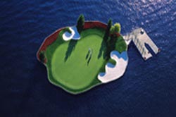 Coeur d'Alene Floating Green