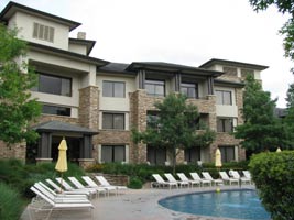 Some of the accomodations at the Woodlands Resort