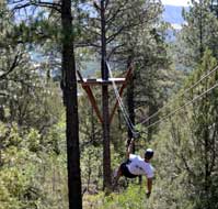 Zipline in Durango