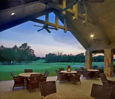 Patio at the Rock Creek Clubhouse