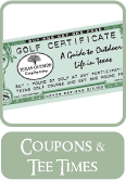 Dallas golf coupons and specials