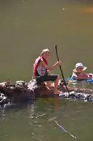 Kids enjoying Lake Powell 