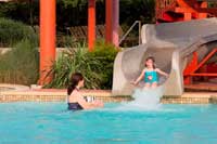 Kids slide at Lakeway Resort