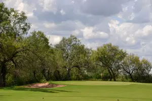 A golf hole at the Max in Laredo