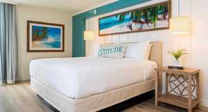 Bedroom suite at Margaritaville Lake Resort