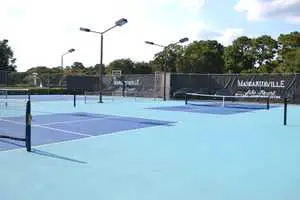 Tennis and Pickle ball  courts at Margartiaville Lake Resort