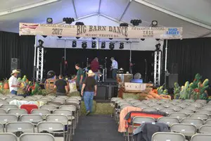 Tent at Big Barn Dance