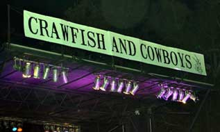 Crawfish & Cowboys Stage