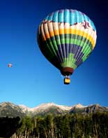 Hot air ballooning in New Mexico