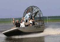 The smaller Boggy Creek Airboat tour