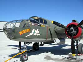 B-25 bomber available for rides