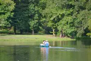 Canoeing at The Retreat at Artesian Lakes