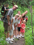 Hiking the nature trail in Snowmass