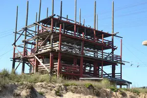 Tower one at South Padre Island Adventure Park