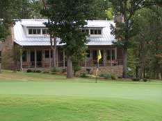 Dockside stay and play cabin overlooking the 18th hole at Garden Valley Golf Course