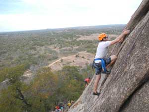 Climbing in Texas