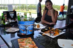 Food and drink at TopGolf