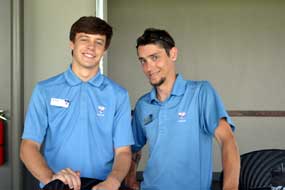 Our wait staff at TopGolf