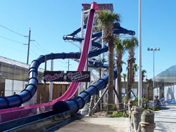 Slide at Schlitterbaun in Galveston