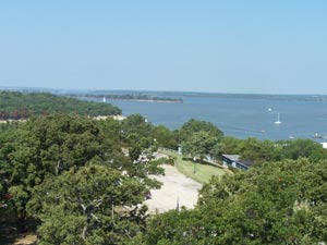 View of Lake Texoma from Tanglewood Resort