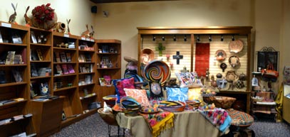 Gift shop at Museum of South Texas History
