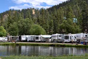 campground in Red River