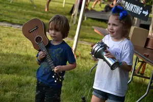 Kids at Old Settler's Music Festival